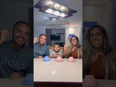 TESTARAM O FILHO E OLHA NO QUE DEU 😂😂😂👏
