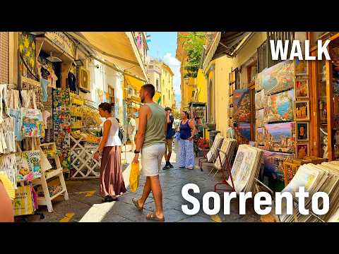 Strolling Through SORRENTO 2025 🇮🇹 | Relaxing Italy Walk for Big TVs [4K]
