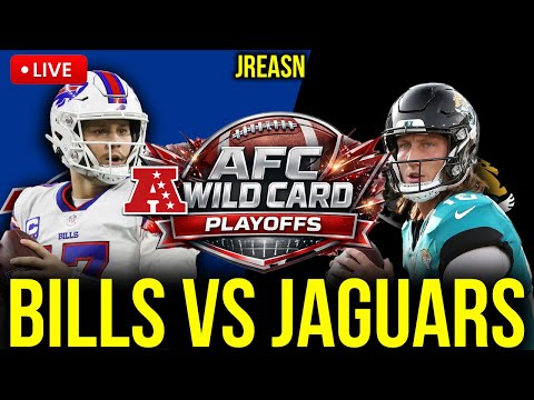Buffalo BILLS VS Jacksonville JAGUARS LIVE STREAM | AFC Wild card PLAYOFFS | REACTION & Play By Play