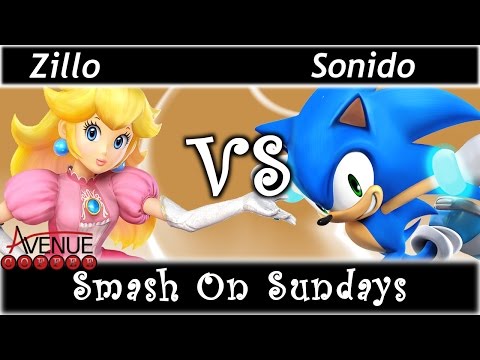 SoS6 - Sonido (Sonic) vs. Zillo (Peach) - POOLS - Smash 4 - Wii U