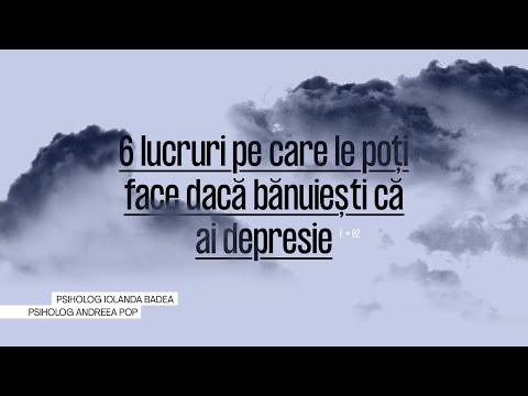 6 lucruri pe care le poți face dacă bănuiești că ai depresie