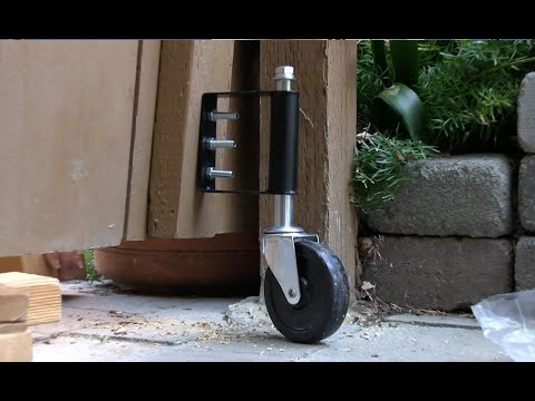 Installing a Spring Loaded Gate Wheel