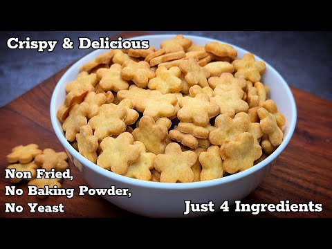 How to Make Cheese Crackers at Home | Easy 10-Minute Biscuit Recipe