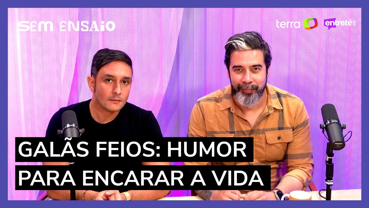 Parte 1 - Sem Ensaio | Criadores da página 'Galãs Feios' defendem humor como forma de encarar a vida