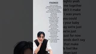 Download lagu V 'FRI(END)S' Lyrics #v #fri(end)s #taehyung #friends #bts #shortsfeed #v_friends #kpop #btsarmy mp3