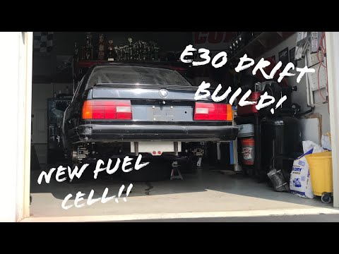 E30 Drift Build! (Ep.1)  Fuel Cell Install!!!