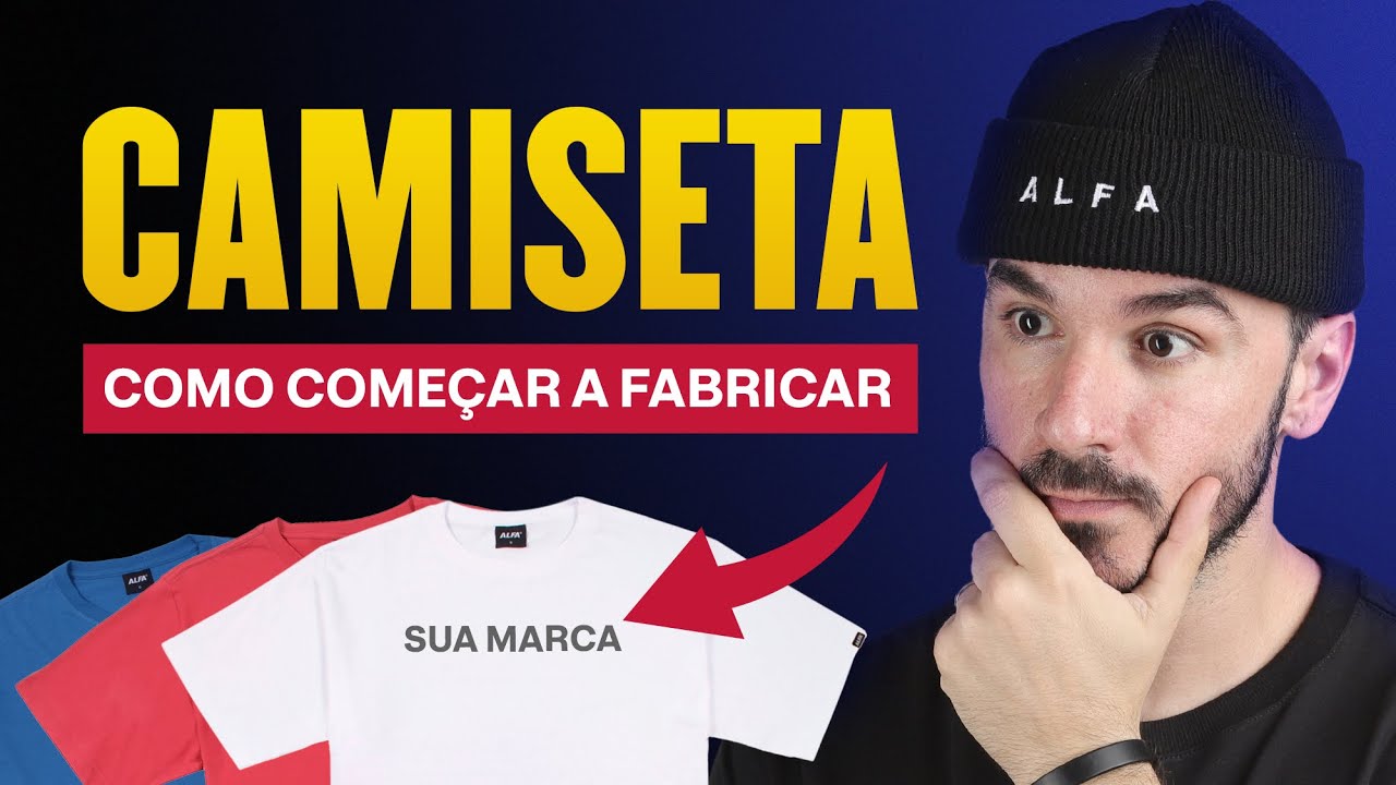 Watch Now COMO FABRICAR CAMISETAS PARA SUA MARCA DE ROUPA (PASSO A PASSO) COMO FABRICAR CAMISETAS PARA SUA MARCA DE ROUPA (PASSO A PASSO)