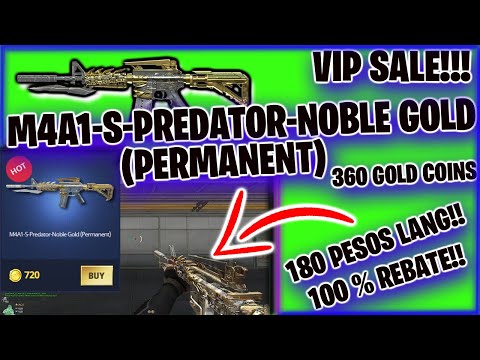 M4A1 S PREDATOR NOBLE GOLD I CFPH I WEAPON REVIEW