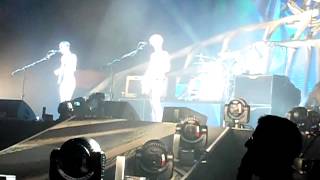 Biffy Clyro Captian & Picture A Knife Fight Newcastle Metro Arena 2013