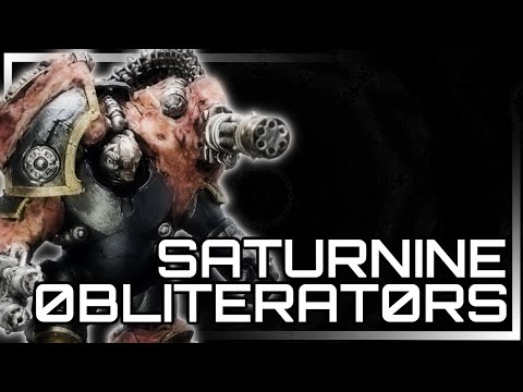 SATURNINE OBLITERATORS - Converting Saturnine Terminators for Chaos Space Marines