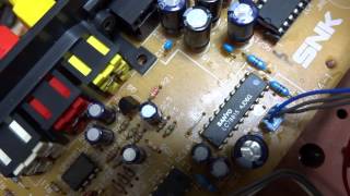 Neo Geo Cd Console No Video Image/ No Video Output/ No Display Repair