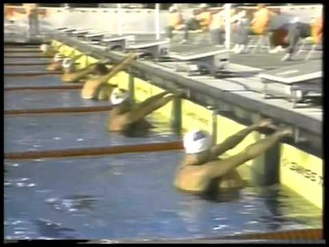 1984 L A Olympics Day 8 Swimming Womens 200m Backstroke Final   imasportsphile