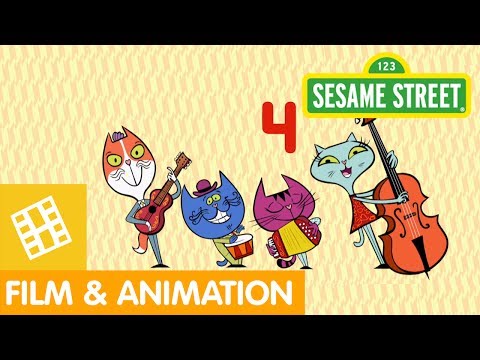 Sesame Street: Quatro Gatos