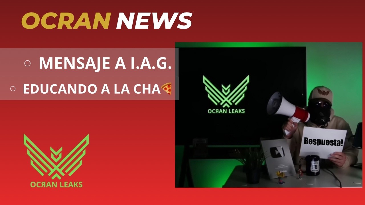 Mensaje a I.A.G. Educando a la CHA🍕