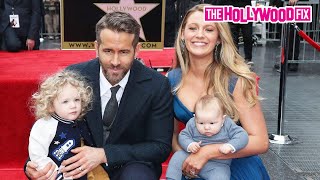 Ryan Reynolds &amp; Blake Lively&#39;s Kids Steal The Show At Walk Of Fame Ceremony 12.15.16