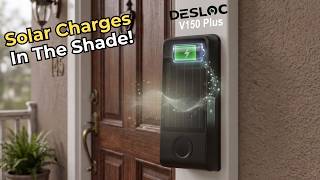 Desloc V150 Plus: World First Self-Charging Solar Smart Lock. Never Charge Again.