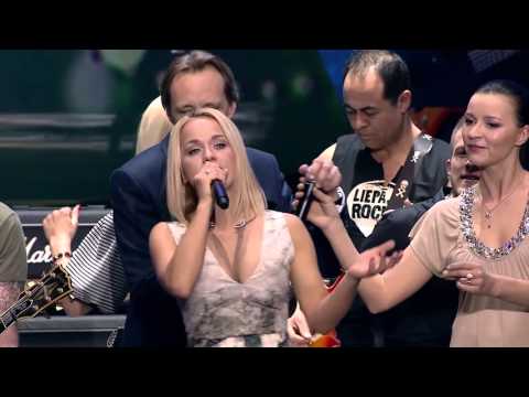 Jubilejas koris - Vai tu mani dzirdi?! (G.Rača jubilejas koncerts Arēna Rīga. 27.03.2015)