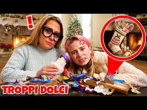 GIORGIA FEELS SICK BECAUSE SHE EATS ALL THE SWEETS IN THE EPIPHANY STOCKING!