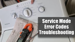 Hotpoint Washer Troubleshooting, Error Codes and Diagnostics