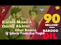 Barood Dil Korala Maan Gurlej Akhtar Dhol Remix By Dj Lahoria Production Punjab