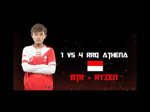 BEST MOMENT CLUTCH (1VS4) BTR Ryzen Vs XQF Paraboy-PUBG MOBILE INDONESIA