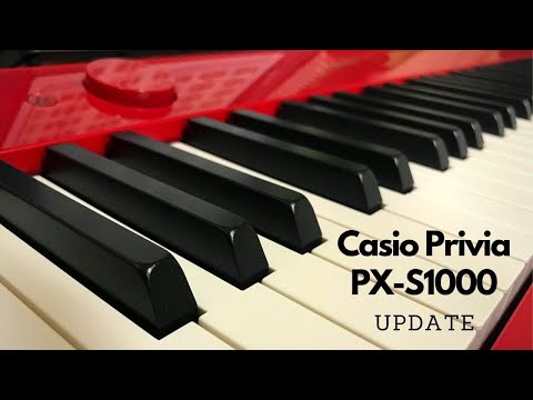 Casio Privia PX-S1000 UPDATE