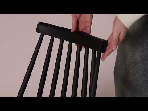 Миниатюра изображения товара Стул Mio Tesoro Бити SC-068M (черный/дерево)