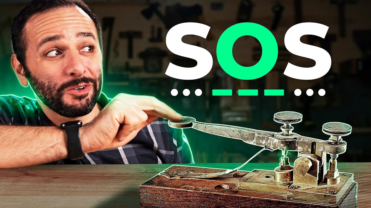 SOS NÃO É O QUE PARECE! Entenda o Código Morse