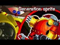 Death Egg Robot Generation In 2D _ Sonic sprite animation