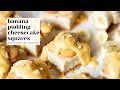 Banana Pudding Cheesecake Squares With Drizzle Recipe
