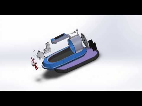 Solidworks Hovercraft Animation