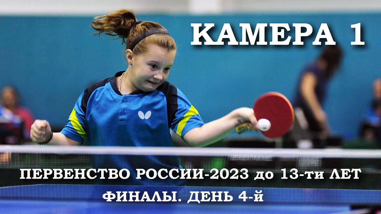 Первенство России до 13 лет. 14 мая 2023 г. КАМЕРА 1