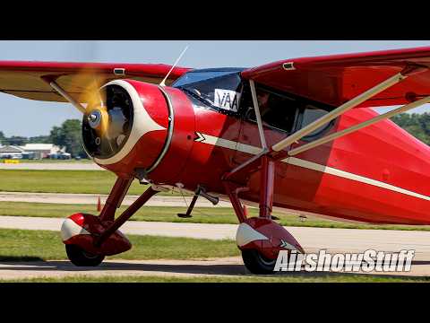 Oshkosh Arrivals/Departures - Monday Part 2/5 - EAA AirVenture Oshkosh 2025