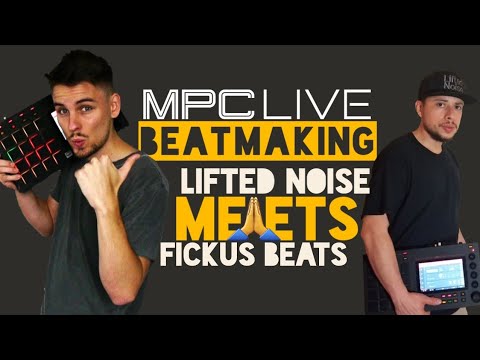 Akai MPC LIVE Beatmaking  - Sampling FICKUS BEATS - Standalone