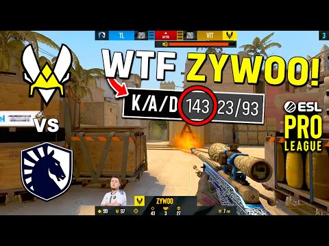 ZYWOO BROKE THE KILL RECORD!! Vitality vs Liquid (Grand Final) - ESL Pro League BEST MOMENTS - CSGO