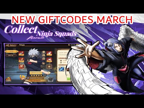 Ninja Storm Coalition War New Giftcodes March - Naruto RPG iOS Android Game