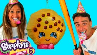 Shopkins Piñata Party !  || Blind Bag Show Ep63 || Konas2002