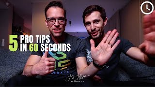 5 Aquarium PRO TIPS in 60 SECONDS!!