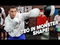 TEOFIMO LOPEZ - MONSTER IS BACK WORKOUT! DAYS AWAY FROM 140LBS DEBUT LOOKING LIKE A BEAST!