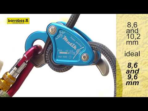 Test belay descender Matik by Camp