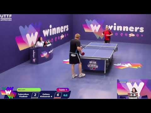 WINners CUP table 1 16.01 Tatarnikov Vladimir - Zaitsev Aleksandr A 15:00