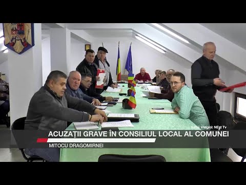 Acuzații grave în Consiliul Local al comunei Mitocu Dragomirnei