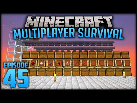 AstonishingGamer - WITCH FARM ITEM AUTO SORTER | Minecraft Multiplayer Survival - Episode 45 (w/moomoomage)