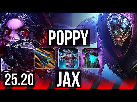POPPY vs JAX (TOP) | 5/1/7 | KR Master | 25.20