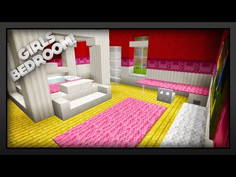 Biggs87x - Minecraft - How To Make A Girls Bedroom