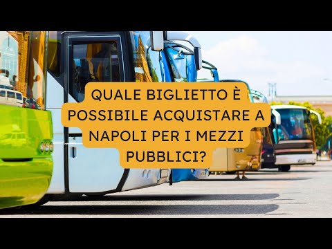 Quale biglietto è possibile acquistare a Napoli per i mezzi pubblici?