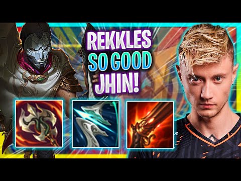 REKKLES IS SO GOOD WITH JHIN! | FNC Rekkles Plays Jhin ADC vs Caitlyn! | Season 2023