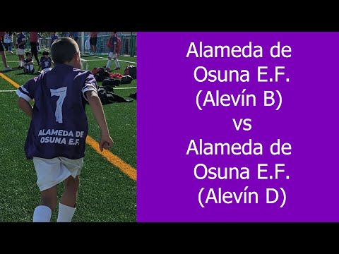 Alameda de Osuna E.F.(Alevín B) vs Alameda de Osuna E.F.(Alevín D)
