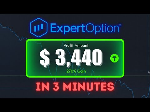 Expert Option $3,440 in 3 minutes Strategy | 97% Winning RSI Strategy 2025