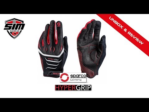 Unbox & Review Guantes Sparco Gaming Hypergrip